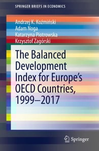 Balanced Development Index for Europe's OECD Countries, 1999-2017