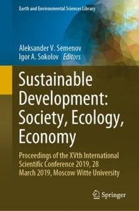 Sustainable Development: Society, Ecology, Economy