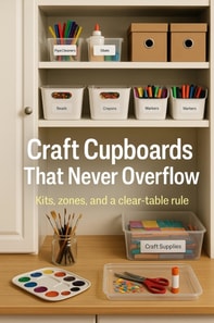 Craft Cupboards That Never Overflow
