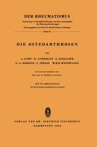 Die Osteoarthrosen