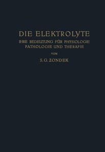 Die Elektrolyte