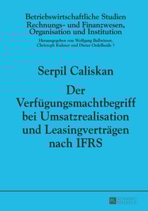 Der Verfuegungsmachtbegriff bei Umsatzrealisation und Leasingvertraegen nach IFRS