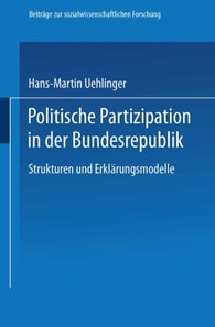 Politische Partizipation in der Bundesrepublik