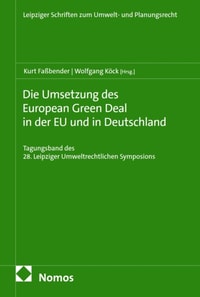 Die Umsetzung des European Green Deal in der EU und in Deutschland