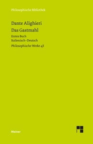 Das Gastmahl. Erstes Buch