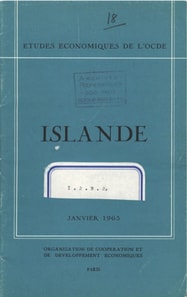 Etudes economiques de l'OCDE : Islande 1963