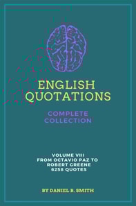English Quotations Complete Collection: Volume VIII