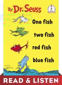 One Fish Two Fish Red Fish Blue Fish: Read & Listen Edition