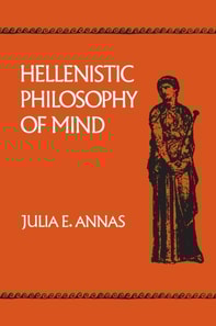 Hellenistic Philosophy of Mind