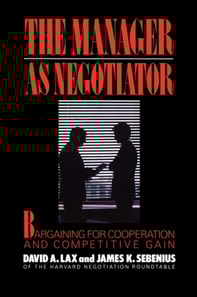 Manager as Negotiator