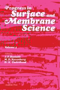 Progress in Surface and Membrane Science