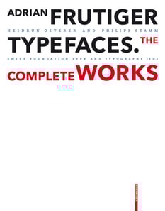 Adrian Frutiger - Typefaces