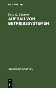 Aufbau von Betriebssystemen