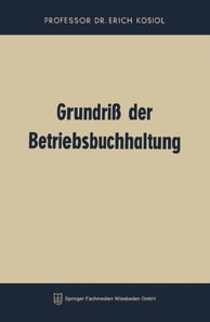Grundriß der Betriebsbuchhaltung