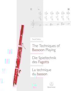 Techniques of Bassoon Playing / Die Spieltechnik des Fagotts / La technique du basson