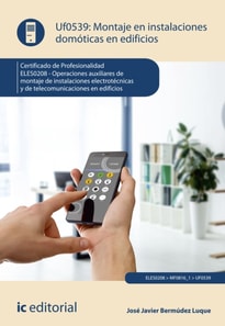 Montaje en instalaciones domóticas en edificios. ELES0208