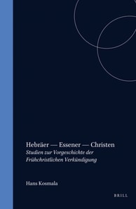Hebraer - Essener - Christen