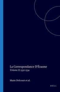 Correspondance d'Erasme