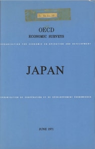 OECD Economic Surveys: Japan 1971