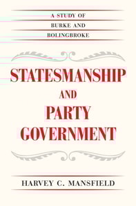 Statesmanship and Party Government