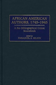 African American Authors, 1745-1945