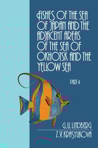 Fishes of the Sea of Japan and the Adjacent Areas of the Sea of Okhotsk and the Yellow Sea