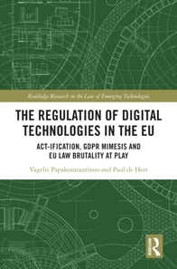 Regulation of Digital Technologies in the EU