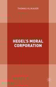 Hegel's Moral Corporation