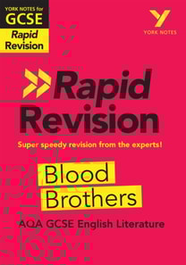 York Notes RAPID AQA GCSE Rapid Revision Blood Brothers (eBook) - for 2026, 2027 exams