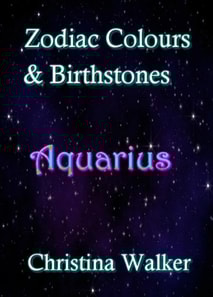 Zodiac Colours & Birthstones - Aquarius