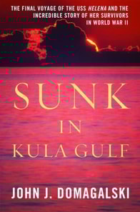 Sunk in Kula Gulf