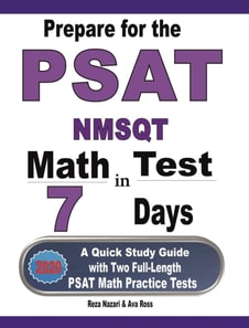 Prepare for the PSAT / NMSQT Math Test in 7 Days