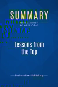 Summary: Lessons from the Top