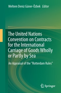 United Nations Convention on Contracts for the International Carriage of Goods Wholly or Partly by Sea