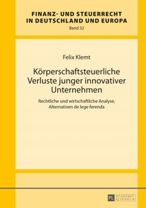Koerperschaftsteuerliche Verluste junger innovativer Unternehmen