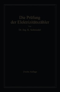 Die Prüfung der Elektrizitäts-Zähler
