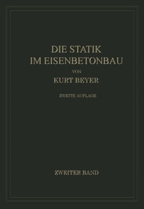 Die Statik im Eisenbetonbau