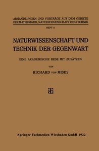 Naturwissenschaft und Technik der Gegenwart