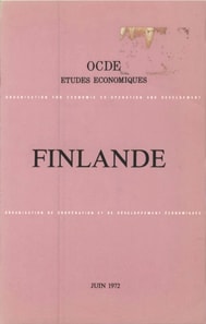 Etudes economiques de l'OCDE : Finlande 1972