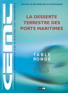Tables Rondes CEMT La desserte terrestre des ports maritimes