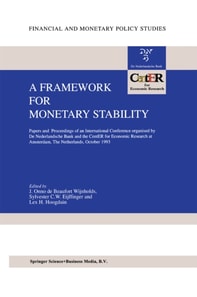 Framework for Monetary Stability