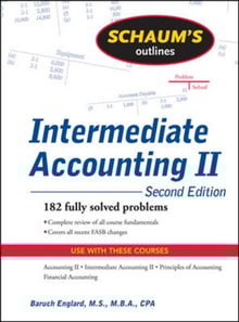 Schaum's Outline of Intermediate Accounting II, 2ed