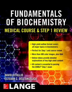 Fundamentals of Biochemistry Medical Course and Step 1 Review