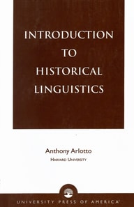 Introduction to Historical Linguistics