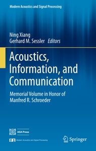 Acoustics, Information, and Communication