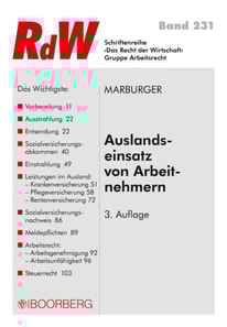 Auslandseinsatz von Arbeitnehmern