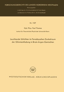 Leuchtende Schichten im Faradayschen Dunkelraum der Glimmentladung in Brom-Argon-Gemischen