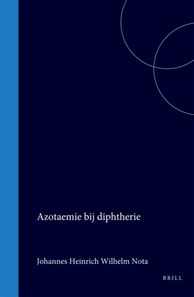 Azotaemie bij diphtherie