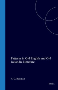 Patterns in Old English and Old Icelandic literature