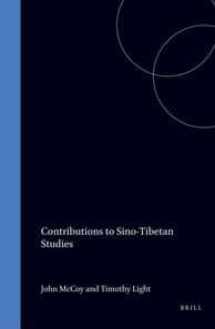 Contributions to Sino-Tibetan Studies